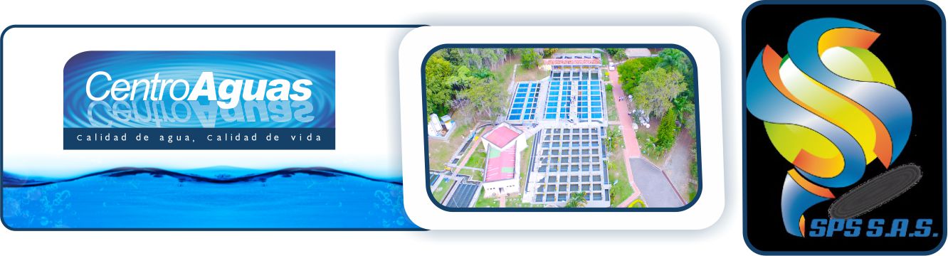 CENTROAGUAS aplicará encuesta de satisfacción al usuario Imagen que representa la planta de tratamiento de agua potable y el logo de la empresa que realizará la encuesta