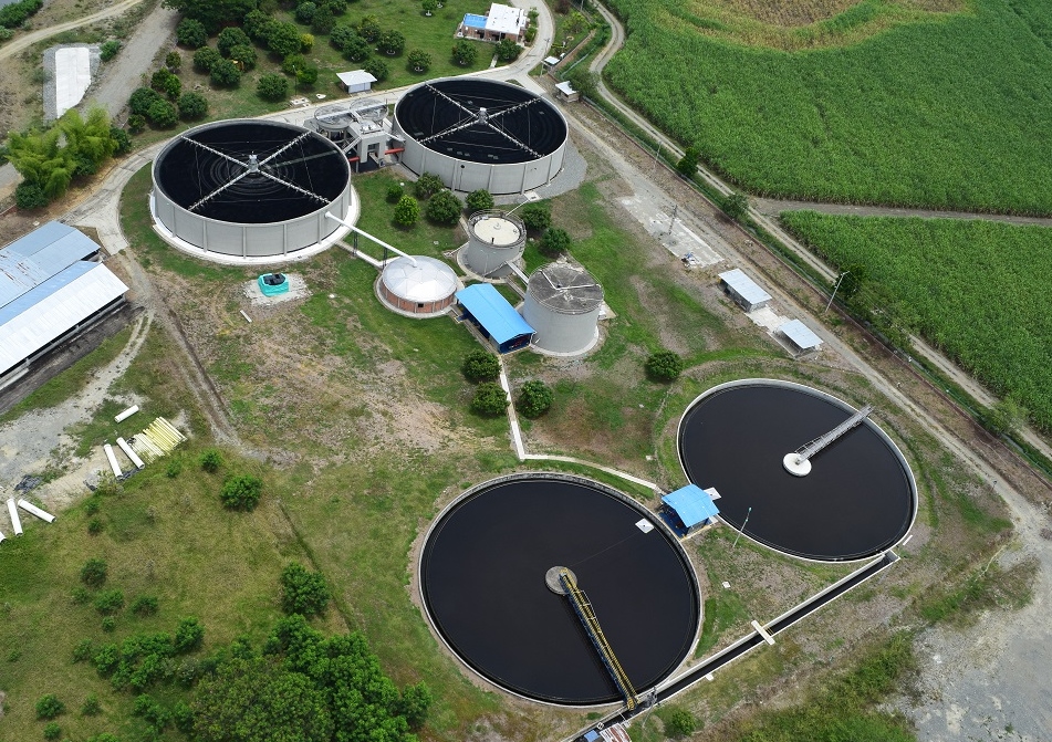 Planta de tratamiento de aguas residuales Imagen representativa de la Planta de Tratamiento de Agua Residual - PTAR