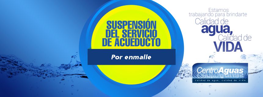 Boletín 020-26 Suspensión parcial del servicio de acueducto en el sector 14 Boletín 020-26 Suspensión parcial del servicio de acueducto en el sector 14