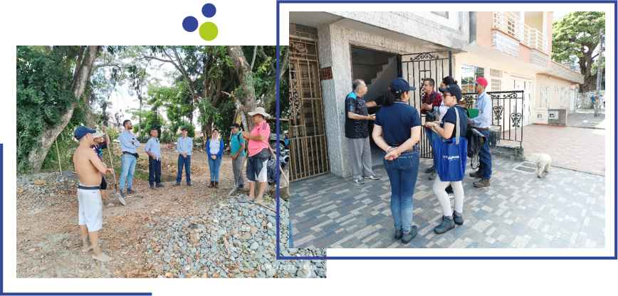 Socialización de obras a la comunidad de Tuluá Imagen socialización de obras a la comunidad de Tuluá